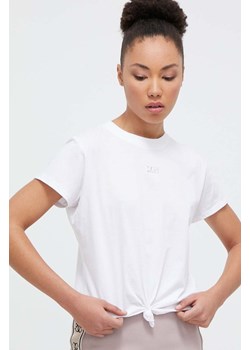 Dkny t-shirt bawełniany damski kolor biały DP3T8521 ze sklepu ANSWEAR.com w kategorii Bluzki damskie - zdjęcie 167419973