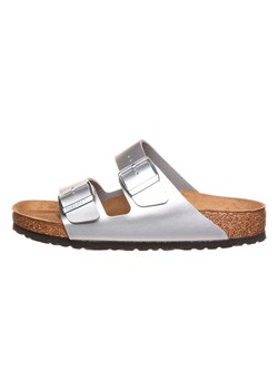 Birkenstock Klapki &quot;Arizona&quot; w kolorze srebrnym ze sklepu Limango Polska w kategorii Klapki damskie - zdjęcie 167420313