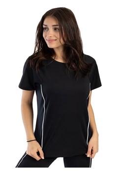 SPYDER Koszulka sportowa w kolorze czarnym ze sklepu Limango Polska w kategorii Bluzki damskie - zdjęcie 167423842