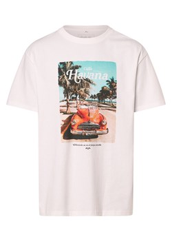 Mister Tee T-shirt męski Mężczyźni Bawełna biały nadruk ze sklepu vangraaf w kategorii T-shirty męskie - zdjęcie 167425043