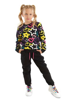 Denokids 2-częściowy zestaw &quot;Street Style&quot; w kolorze czarnym ze sklepu Limango Polska w kategorii Dresy dziewczęce - zdjęcie 167434972