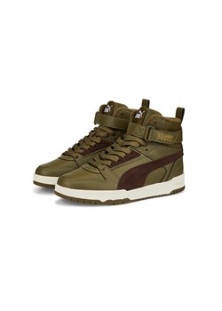 PUMA Buty sportowe RBD Game Winter zielone ze sklepu taniesportowe.pl w kategorii Buty zimowe męskie - zdjęcie 167437404