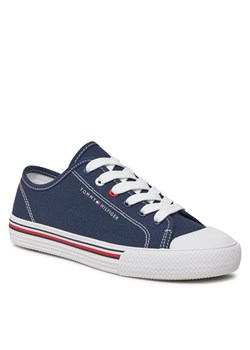 Trampki Tommy Hilfiger Low Cut Lace Up Sneaker T3X9-33324-0890 S Blue 800 ze sklepu eobuwie.pl w kategorii Trampki dziecięce - zdjęcie 167437581