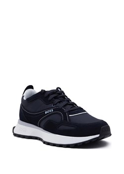 BOSS BLACK Sneakersy Jonah_Runn_sdmx | z dodatkiem skóry ze sklepu Gomez Fashion Store w kategorii Buty sportowe męskie - zdjęcie 167437970