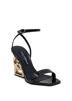Dolce & Gabbana Skórzane sandały na słupku ze sklepu Gomez Fashion Store w kategorii Sandały damskie - zdjęcie 167437981