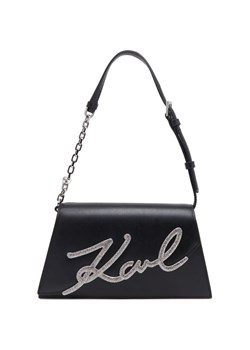 Karl Lagerfeld Skórzana torebka na ramię k/signature 2.0 sp shb crystal ze sklepu Gomez Fashion Store w kategorii Kopertówki - zdjęcie 167438000