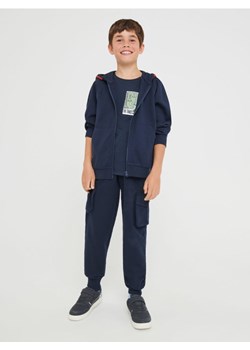 Sinsay - Spodnie dresowe jogger - granatowy ze sklepu Sinsay w kategorii Spodnie chłopięce - zdjęcie 167440583