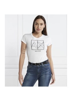 Armani Exchange T-shirt | Regular Fit ze sklepu Gomez Fashion Store w kategorii Bluzki damskie - zdjęcie 167450444