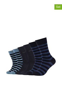 camano Skarpety (6 par) w kolorze niebiesko-czarnym ze sklepu Limango Polska w kategorii Skarpetki męskie - zdjęcie 167451083