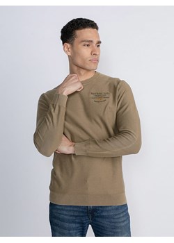 Petrol Industries Sweter w kolorze beżowym ze sklepu Limango Polska w kategorii Swetry męskie - zdjęcie 167451371
