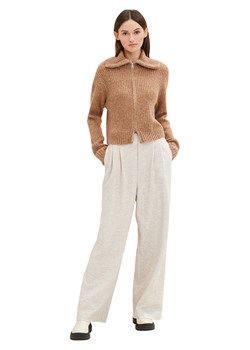 Tom Tailor Spodnie w kolorze jasnoszarym ze sklepu Limango Polska w kategorii Spodnie damskie - zdjęcie 167452172
