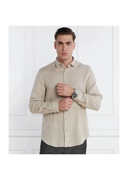 Armani Exchange Lniana koszula | Regular Fit ze sklepu Gomez Fashion Store w kategorii Koszule męskie - zdjęcie 167458490