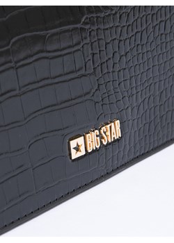 Damska torebka typu bagietka z wymiennym paskiem czarna Opri 906 ze sklepu Big Star w kategorii Kopertówki - zdjęcie 167461011