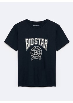 Koszulka chłopięca z nadrukiem granatowa Holger 403/ Szortex 403 ze sklepu Big Star w kategorii T-shirty chłopięce - zdjęcie 167461062