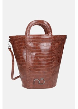 NOBO duża elegancka brązowa damska torba do ręki ze sklepu NOBOBAGS.COM w kategorii Torby Shopper bag - zdjęcie 167462922