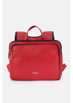 Recyklingowy plecak Nobo na laptopa 14" czerwony ze sklepu NOBOBAGS.COM w kategorii Plecaki - zdjęcie 167463292
