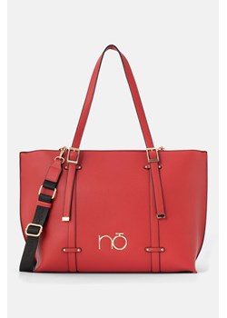 Duża shopperka Nobo do noszenia na ramię, czerwona ze sklepu NOBOBAGS.COM w kategorii Torby Shopper bag - zdjęcie 167465010
