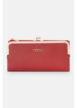 Damski portfel Nobo z biglem czerwony ze sklepu NOBOBAGS.COM w kategorii Portfele damskie - zdjęcie 167467313