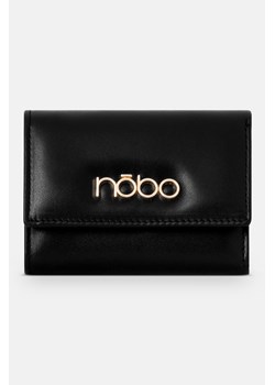 Mały portfel z klapką Nobo nappa czarny ze sklepu NOBOBAGS.COM w kategorii Portfele damskie - zdjęcie 167467361