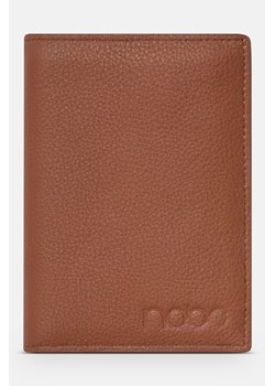 Duży męski skórzany portfel Nobo brązowy ze sklepu NOBOBAGS.COM w kategorii Portfele męskie - zdjęcie 167467552
