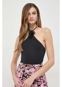 Bardot body damskie kolor czarny gładka ze sklepu ANSWEAR.com w kategorii Bluzki damskie - zdjęcie 167575961