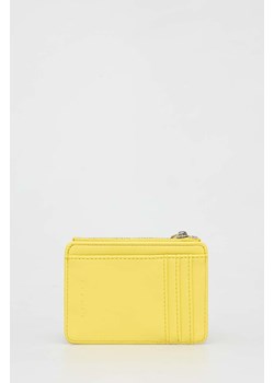 Sisley portfel damski kolor żółty ze sklepu ANSWEAR.com w kategorii Portfele damskie - zdjęcie 167576393