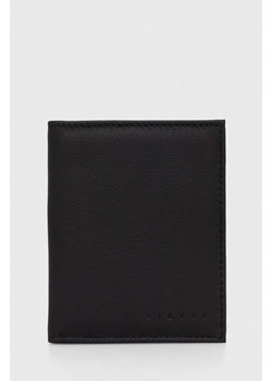 Sisley portfel skórzany męski kolor czarny ze sklepu ANSWEAR.com w kategorii Portfele męskie - zdjęcie 167576414