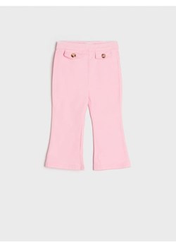 Sinsay - Spodnie flare - różowy ze sklepu Sinsay w kategorii Spodnie i półśpiochy - zdjęcie 167580494