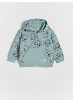 Reserved - Bluza z kapturem Psi Patrol - jasnozielony ze sklepu Reserved w kategorii Bluzy dziewczęce - zdjęcie 167582203