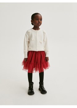 Reserved - Tiulowa spódnica - czerwony ze sklepu Reserved w kategorii Spódnice dziewczęce - zdjęcie 167616791