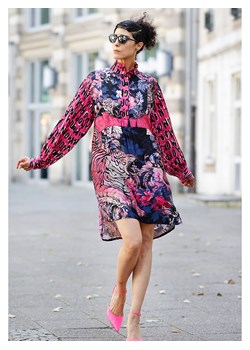 miss goodlife Sukienka w kolorze różowo-granatowym ze sklepu Limango Polska w kategorii Sukienki - zdjęcie 167618792