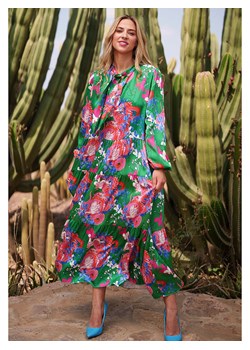 miss goodlife Sukienka w kolorze zielono-różowym ze sklepu Limango Polska w kategorii Sukienki - zdjęcie 167618821