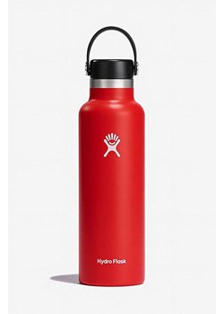 Hydro Flask butelka termiczna 21 OZ Standard Flex Cap S21SX612 kolor czerwony ze sklepu ANSWEAR.com w kategorii Bidony i butelki - zdjęcie 167620564