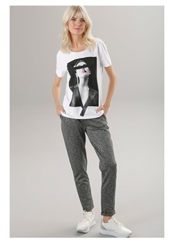 Aniston Koszulka w kolorze białym ze sklepu Limango Polska w kategorii Bluzki damskie - zdjęcie 167625253