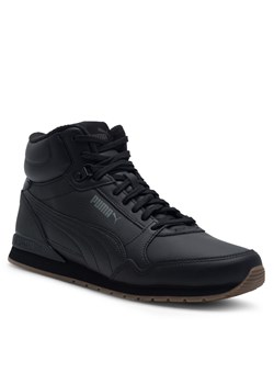 Sneakersy Puma St Runner V3 Mid L 38763806 Black ze sklepu eobuwie.pl w kategorii Buty zimowe męskie - zdjęcie 167626734