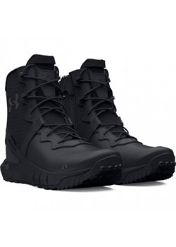 Męskie buty taktyczne Under Armour UA MG Valsetz LTHR WP ZIP - czarne ze sklepu Sportstylestory.com w kategorii Buty trekkingowe męskie - zdjęcie 167636424