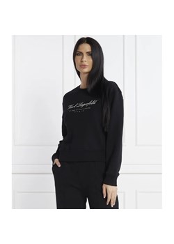 Karl Lagerfeld Bluza hotel karl | Loose fit ze sklepu Gomez Fashion Store w kategorii Bluzy damskie - zdjęcie 167638833