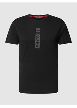 T-shirt z nadrukiem z logo ze sklepu Peek&Cloppenburg  w kategorii T-shirty męskie - zdjęcie 167652524