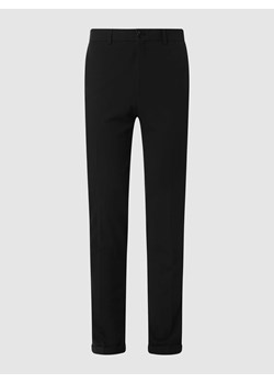 Chinosy o kroju straight fit z dżerseju model ‘Liam’ ze sklepu Peek&Cloppenburg  w kategorii Spodnie męskie - zdjęcie 167652633