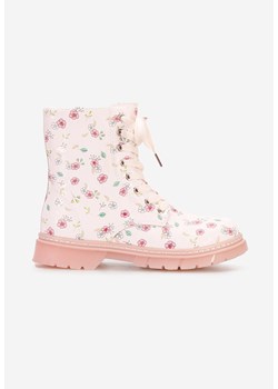 Różowe botki dziewczęce Axelia ze sklepu Zapatos w kategorii Buty zimowe dziecięce - zdjęcie 167659352
