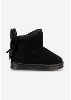 Czarne kozaki dziewczęce Moncalieri B V3 ze sklepu Zapatos w kategorii Buty zimowe dziecięce - zdjęcie 167659361