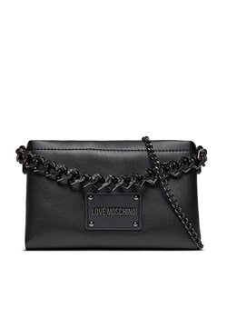 Torebka LOVE MOSCHINO JC4122PP1ILN100B Nero/Metal ze sklepu eobuwie.pl w kategorii Kopertówki - zdjęcie 167665821