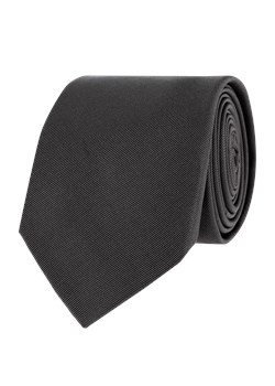 Krawat z jedwabiu o jednolitym kolorze (7 cm) ze sklepu Peek&Cloppenburg  w kategorii Krawaty - zdjęcie 167668394