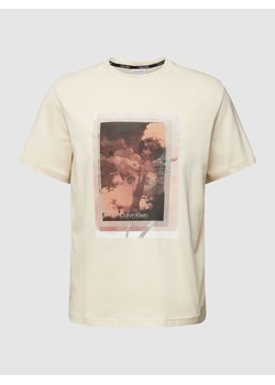 T-shirt z nadrukiem z logo model ‘PHOTO’ ze sklepu Peek&Cloppenburg  w kategorii T-shirty męskie - zdjęcie 167668642