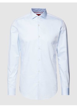 Koszula biznesowa o kroju slim fit z kołnierzykiem typu cutaway model ‘Kery’ ze sklepu Peek&Cloppenburg  w kategorii Koszule męskie - zdjęcie 167669270