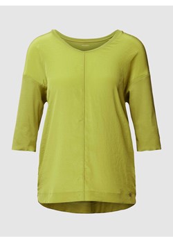 T-shirt z mieszanki bawełny i elastanu z dekoltem w łódkę ze sklepu Peek&Cloppenburg  w kategorii Bluzki damskie - zdjęcie 167669753