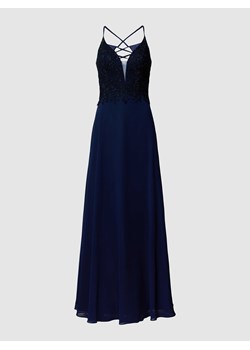 Sukienka midi z ozdobnym obszyciem ze sklepu Peek&Cloppenburg  w kategorii Sukienki - zdjęcie 167670051
