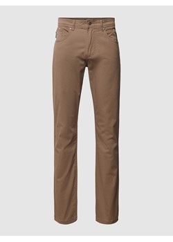 Spodnie materiałowe z fakturowanym wzorem ze sklepu Peek&Cloppenburg  w kategorii Spodnie męskie - zdjęcie 167670220