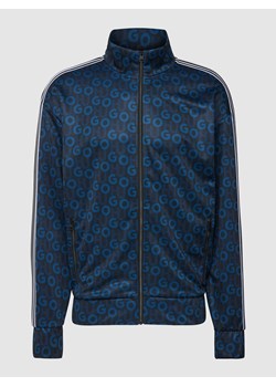Bluza rozpinana z nadrukiem na całej powierzchni model ‘Dogda’ ze sklepu Peek&Cloppenburg  w kategorii Bluzy męskie - zdjęcie 167670272