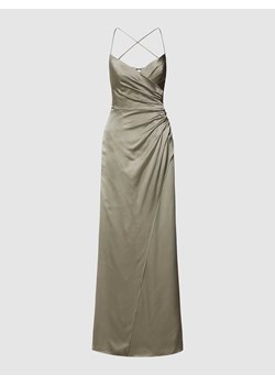 Sukienka wieczorowa ze skrzyżowanym wiązaniem na plecach ze sklepu Peek&Cloppenburg  w kategorii Sukienki - zdjęcie 167670430